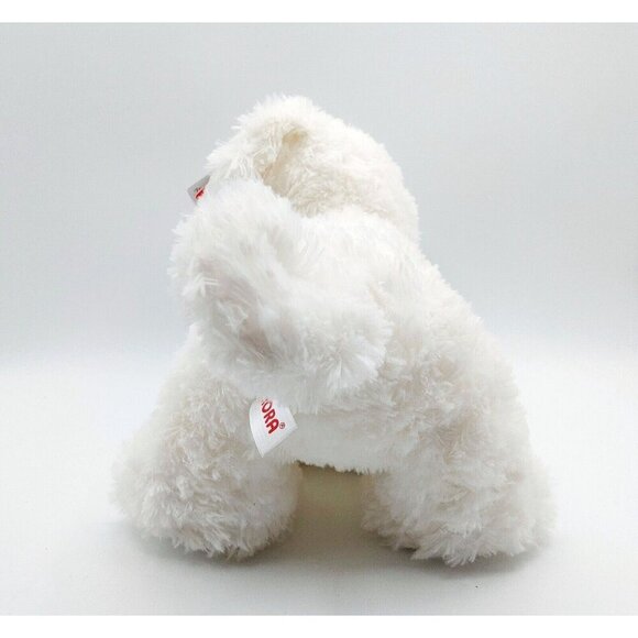 Aurora Stompers Sophie Puppy White Plush 11" Lovey Stuffed Toy NEW - Picture 4 of 6